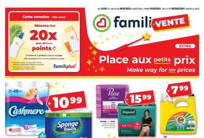Familiprix Extra Flyer July 31 to August 6