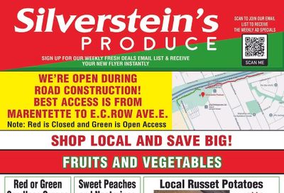 Silverstein's Produce Flyer July 29 to August 2