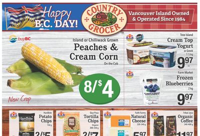 Country Grocer (Salt Spring) Flyer August 1 to 7