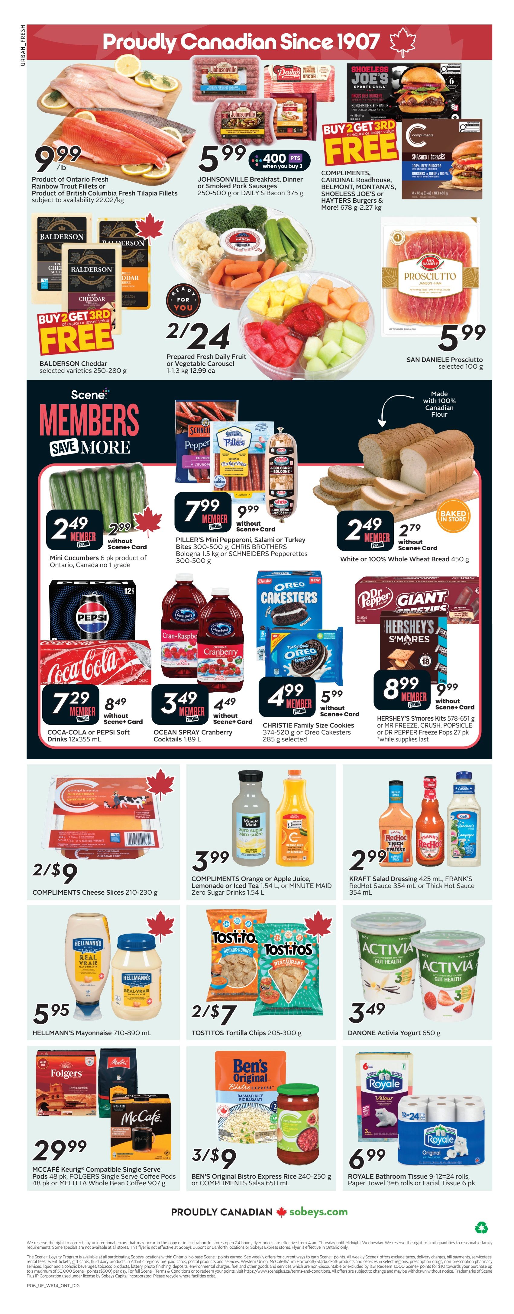 Sobeys Urban Fresh Flyer July 31 to August 6