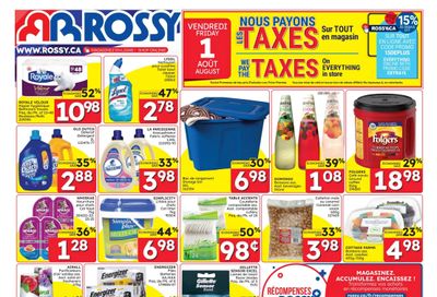 Rossy Flyer July 31 to August 6