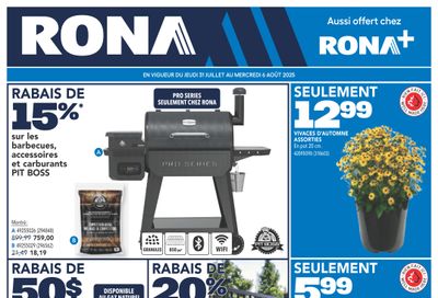 Rona & Rona+ (QC) Flyer July 31 to August 6