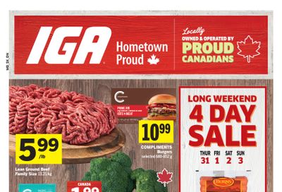 IGA (SK, MB, ON) Flyer July 31 to August 6