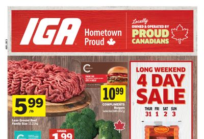 IGA (AB, BC) Flyer July 31 to August 6