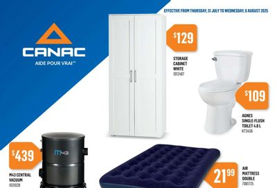 Canac Flyer July 31 to August 6