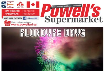 Powell's Supermarket Flyer July 31 to August 6