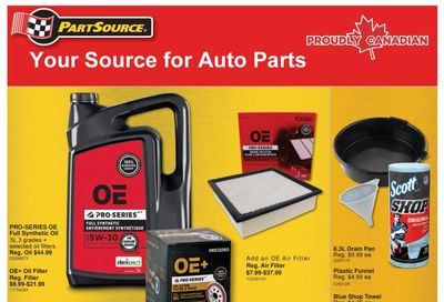 PartSource Flyer July 31 to August 6