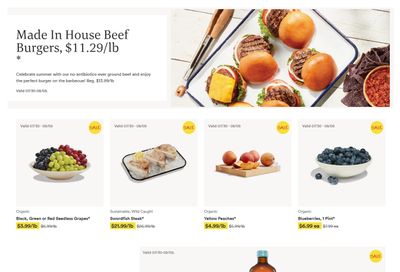 Whole Foods Market (ON) Flyer July 30 to August 5