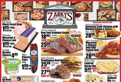 Zarky's Flyer July 30 to August 5