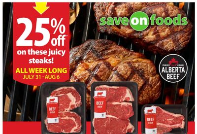 Save On Foods (SK) Flyer July 31 to August 6