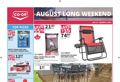 Co-op (West) Home Centre Flyer July 31 to August 6 Co-op (West) Home Centre Flyer July 31 to August 6