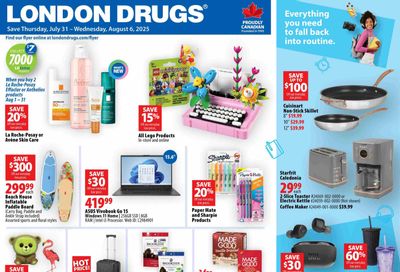 London Drugs Weekly Flyer July 31 to August 6