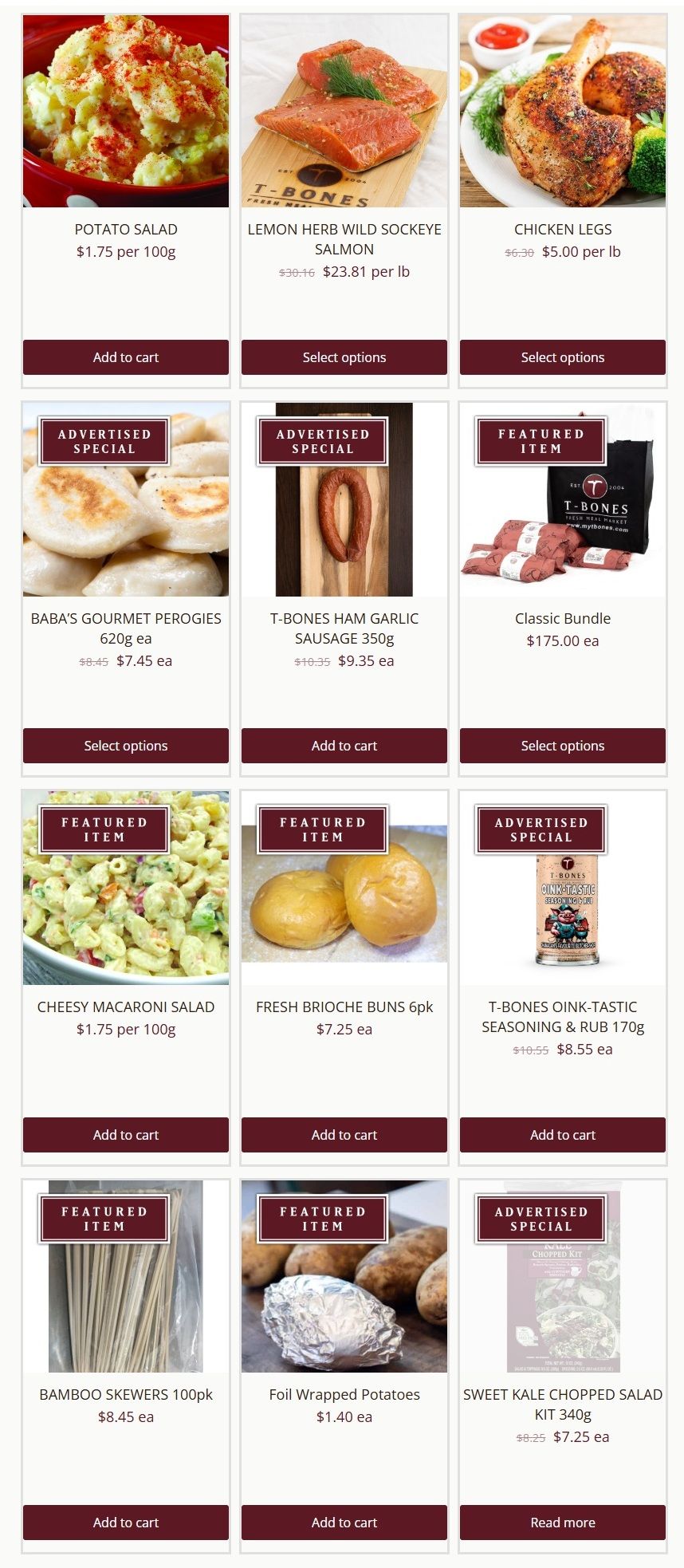 T-Bone's Flyer July 30 to August 5