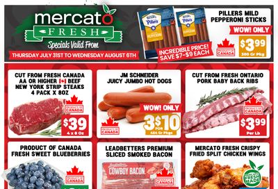 Mercato Fresh Flyer July 31 to August 6