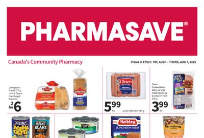 Pharmasave (Atlantic) Flyer August 1 to 7