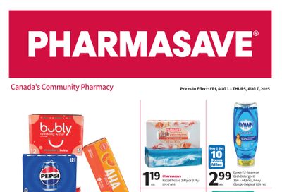 Pharmasave (West) Flyer August 1 to 7
