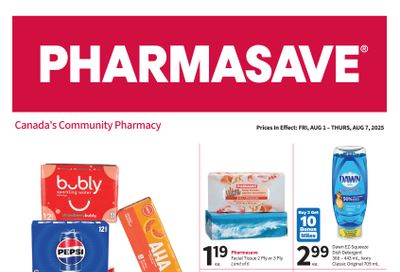 Pharmasave (ON) Flyer August 1 to 7