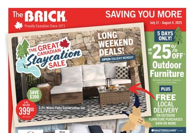 The Brick Flyer July 31 to August 14