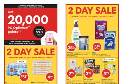 Shoppers Drug Mart (Atlantic) Flyer August 2 to 7