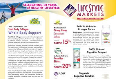 Lifestyle Markets Flyer July 31 to August 24 Lifestyle Markets Flyer July 31 to August 24