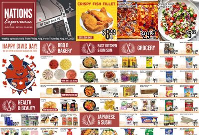 Nations Fresh Foods (Toronto) Flyer August 1 to 7