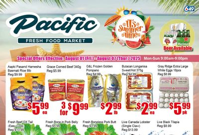 Pacific Fresh Food Market (Pickering) Flyer August 1 to 7