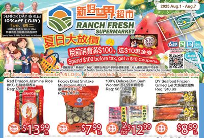 Ranch Fresh Supermarket Flyer August 1 to 7