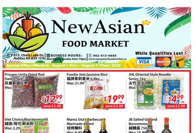 New Asian Food Market Flyer August 1 to 7
