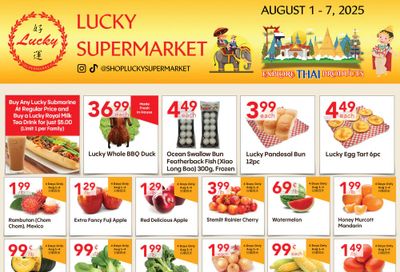 Lucky Supermarket (Surrey) Flyer August 1 to 7 Lucky Supermarket (Surrey) Flyer August 1 to 7