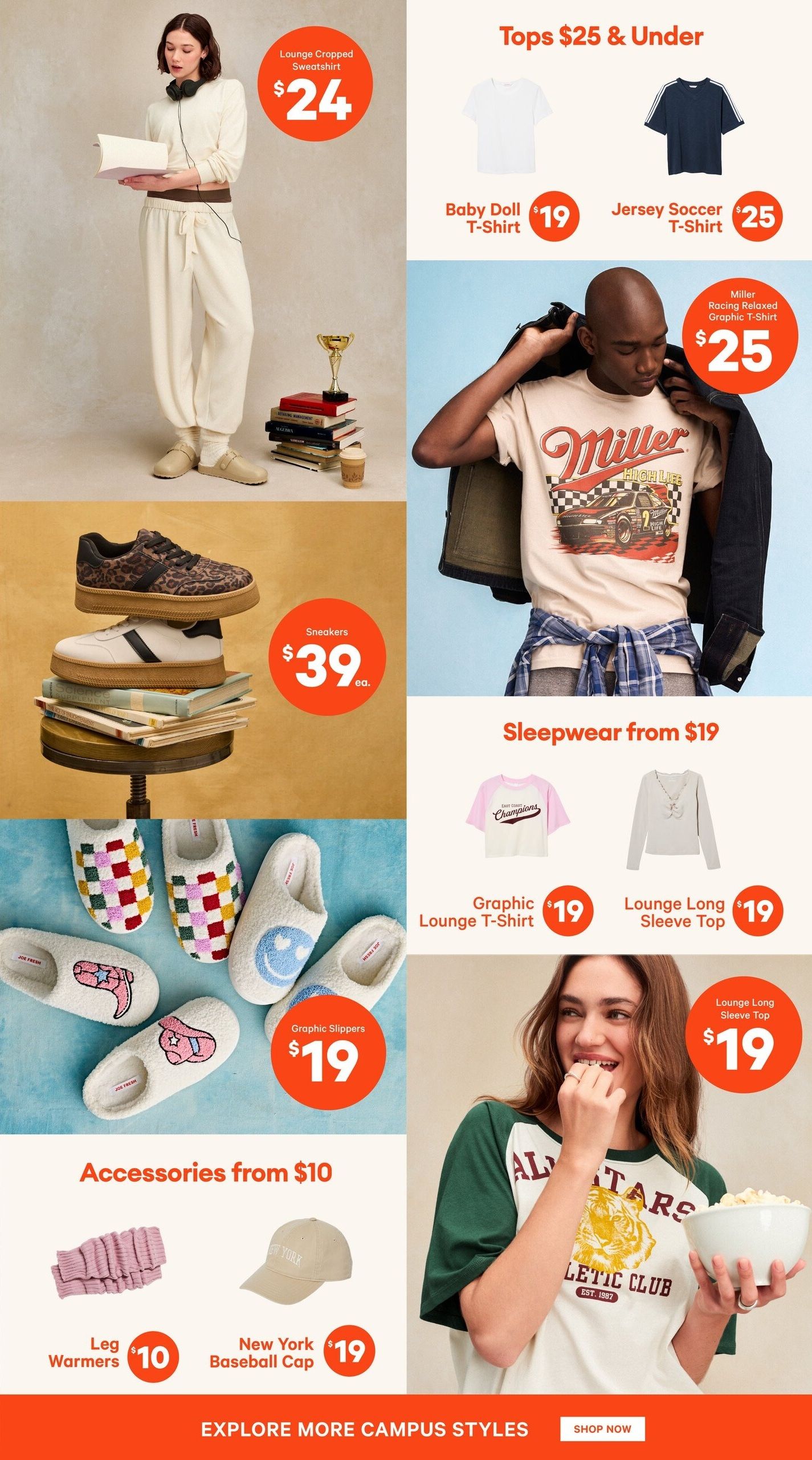 Joe Fresh Flyer August 1 to 6