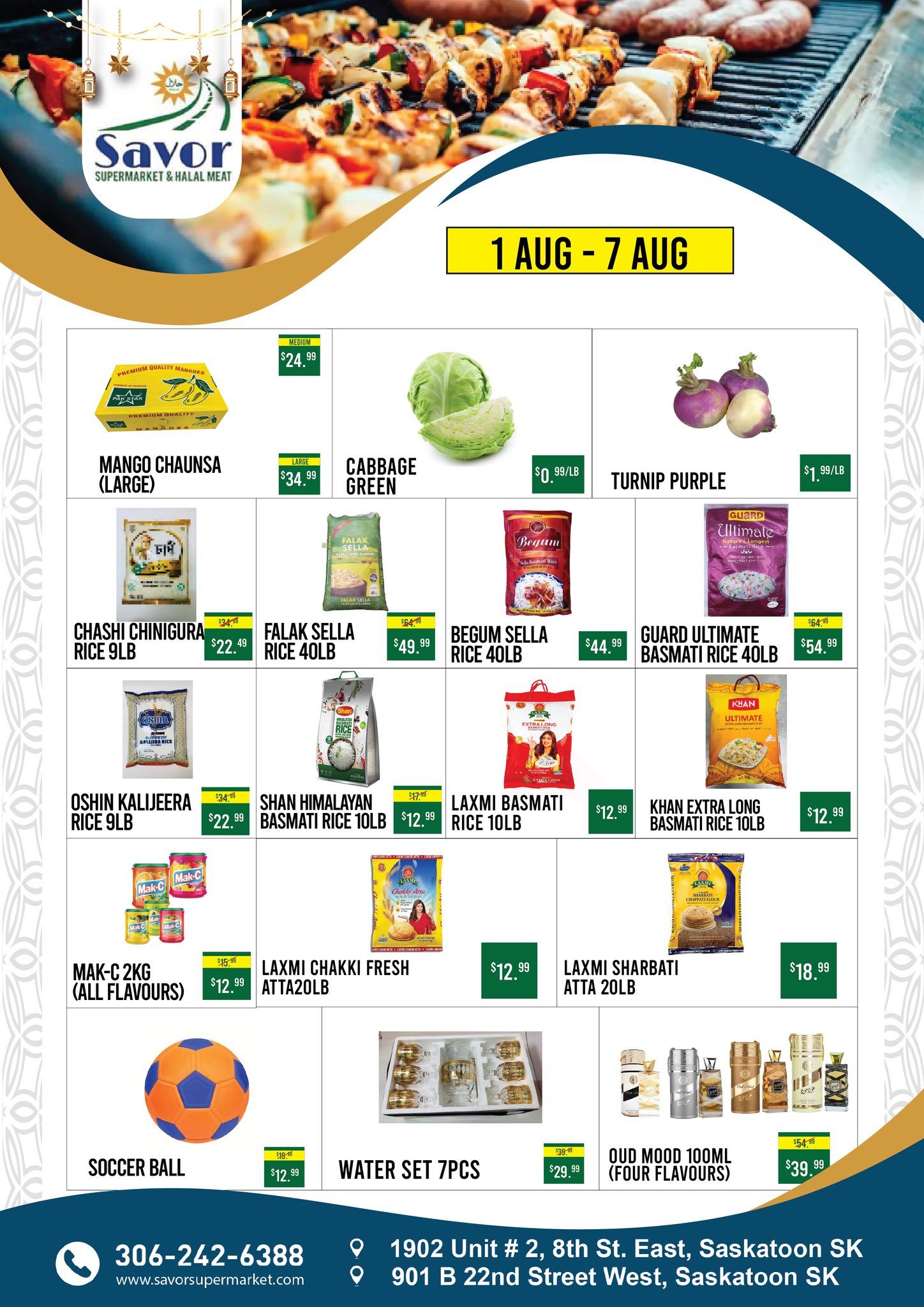 Savor Supermarket Flyer August 1 to 7