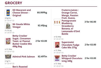 Mike Dean Local Grocer Flyer August 1 to 7
