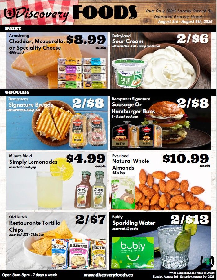 Discovery Foods Flyer August 3 to 9