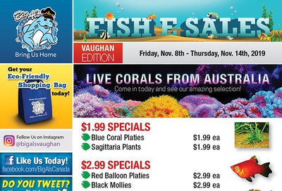 Big Al's (Vaughan) Weekly Specials November 8 to 14