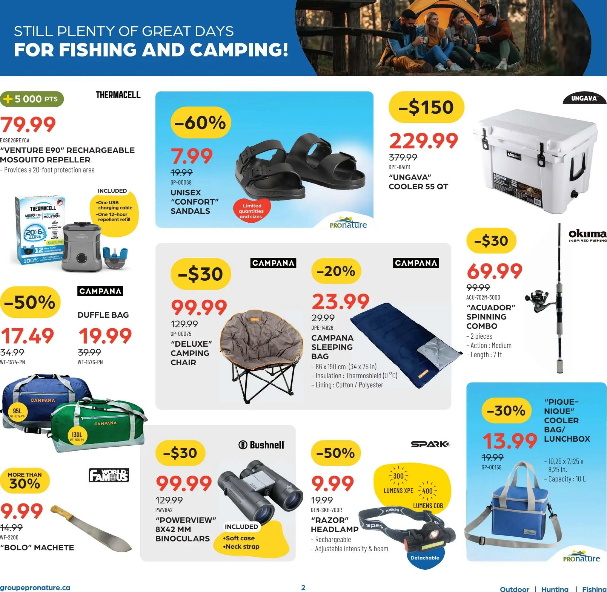 Pronature Flyer August 5 to 18