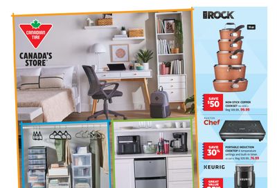 Canadian Tire Back To Class Flyer August 7 to 28