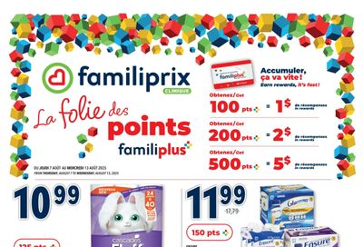 Familiprix Clinique Flyer August 7 to 13