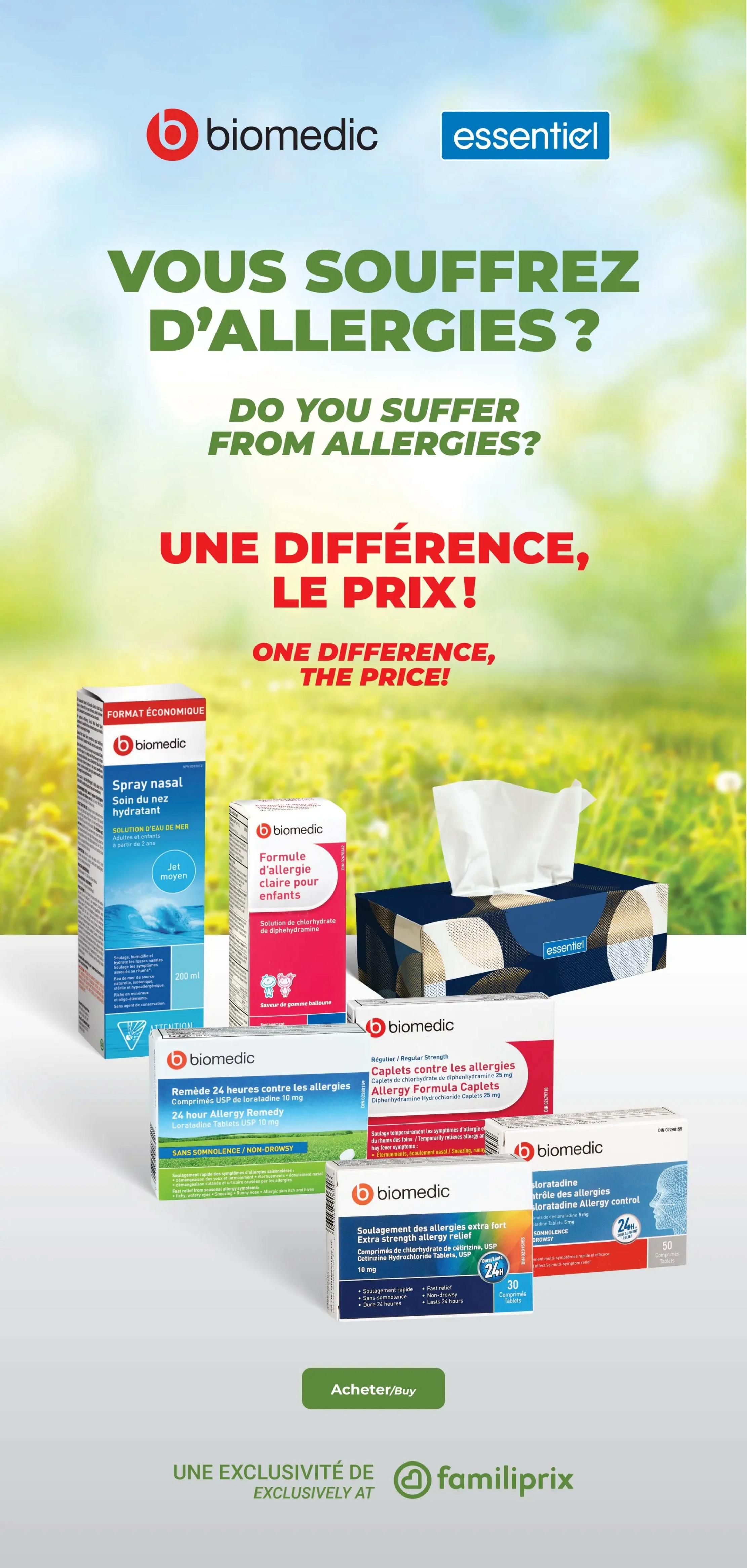 Familiprix Clinique Flyer August 7 to 13