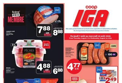 Coop IGA Flyer August 7 to 13