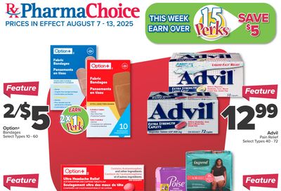 PharmaChoice Health Centre Flyer August 7 to 13