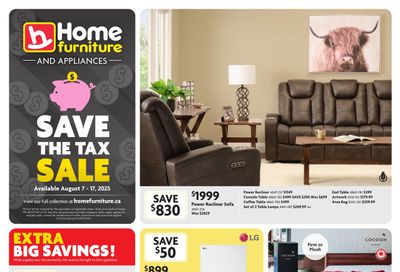 Home Furniture (ON) Flyer August 7 to 17