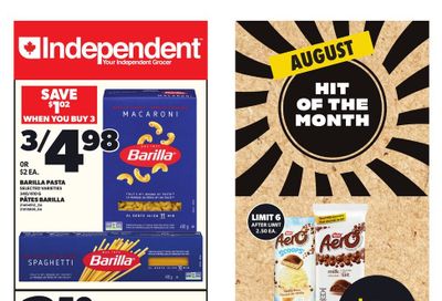 Independent Grocer (Atlantic) Flyer August 7 to 13