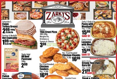 Zarky's Flyer August 6 to 12