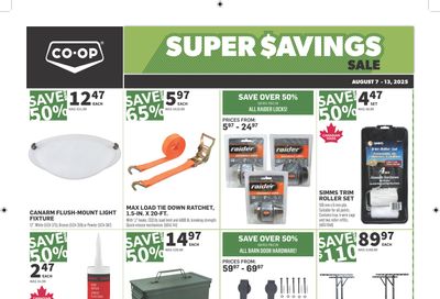 Co-op (West) Home Centre Flyer August 7 to 13 Co-op (West) Home Centre Flyer August 7 to 13