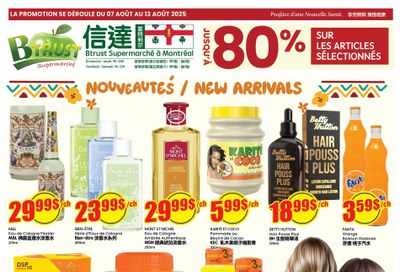 Btrust Supermarket (Montreal) Flyer August 7 to 13