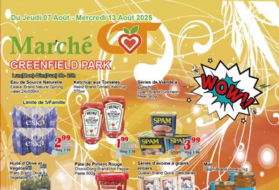 Marche C&T (Greenfield Park) Flyer August 7 to 13