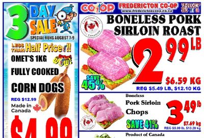 Fredericton Co-op Flyer August 7 to 13