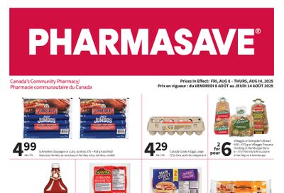 Pharmasave (NB) Flyer August 8 to 14