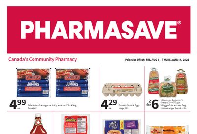 Pharmasave (Atlantic) Flyer August 8 to 14