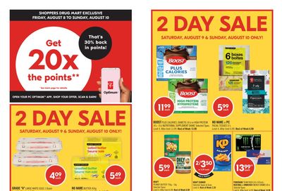 Shoppers Drug Mart (West) Flyer August 9 to 14 Shoppers Drug Mart (West) Flyer August 9 to 14